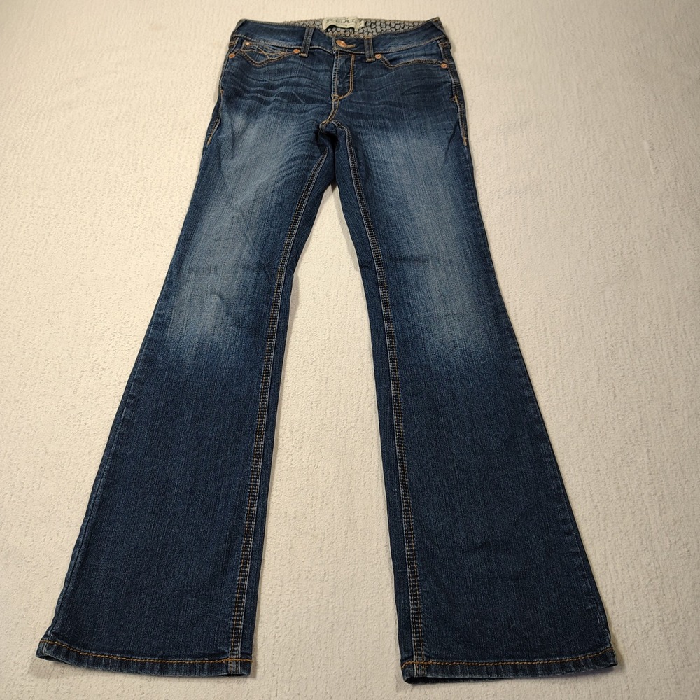 Ariat Jeans Womens 28R Dark Rosa REAL Perfect Rise Boot Cut Stretch 10027713
